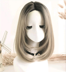 Wig in the long straight hair fashion realistic wig