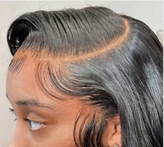 Long 40 inch Wear and Go glueless Wigs HD 13x4 Lace Front Body Wave Human Hair 200 Density Wigs No Glue