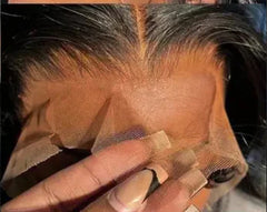 (THIN LACE) 13X6 Lace Front Real HD Lace Wig Straight Human Hair Skin Melt Glueless Wig