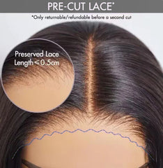 Ombre Loose Deep Wave 13x4 Lace Frontal Wig Brown Colored Wear To Go Human Hair Wigs