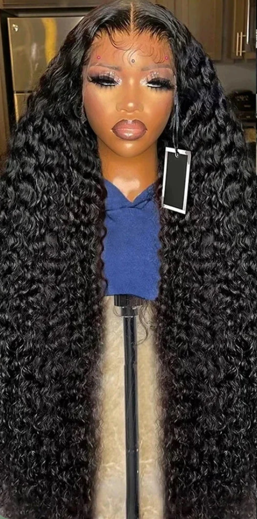 13x6 HD Lace Front Wig Brazilian Deep Wave Wear to Go Human Hair Wigs