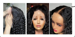 Water Wave 13X6 HD Lace Frontal Wig 250 Density Lace Wigs