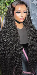 Water Wave 13X6 HD Lace Frontal Wig 250 Density Lace Wigs